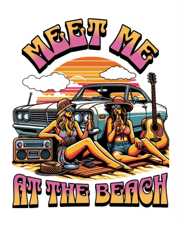 At The Beach graphic