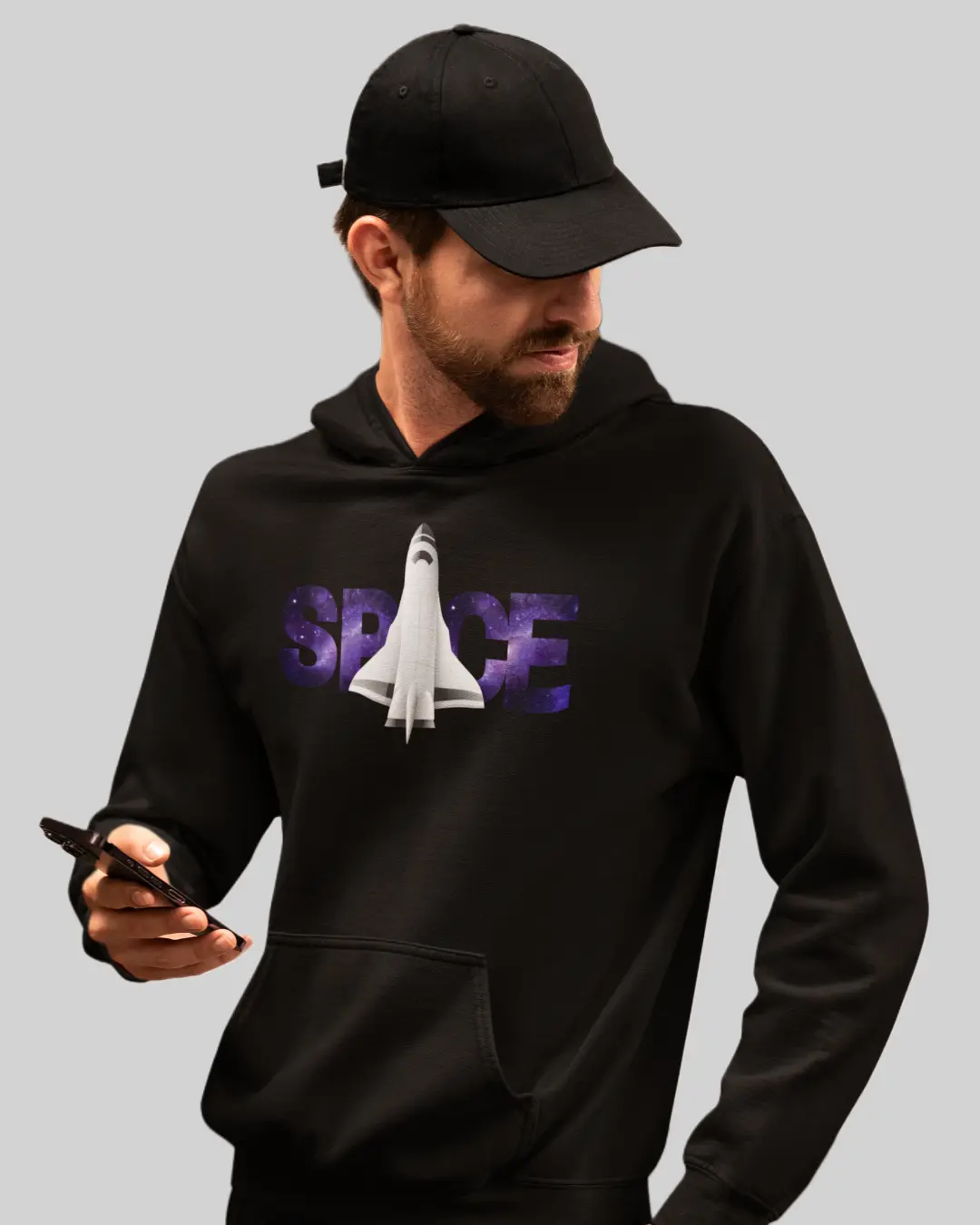 Space Black Hoodies