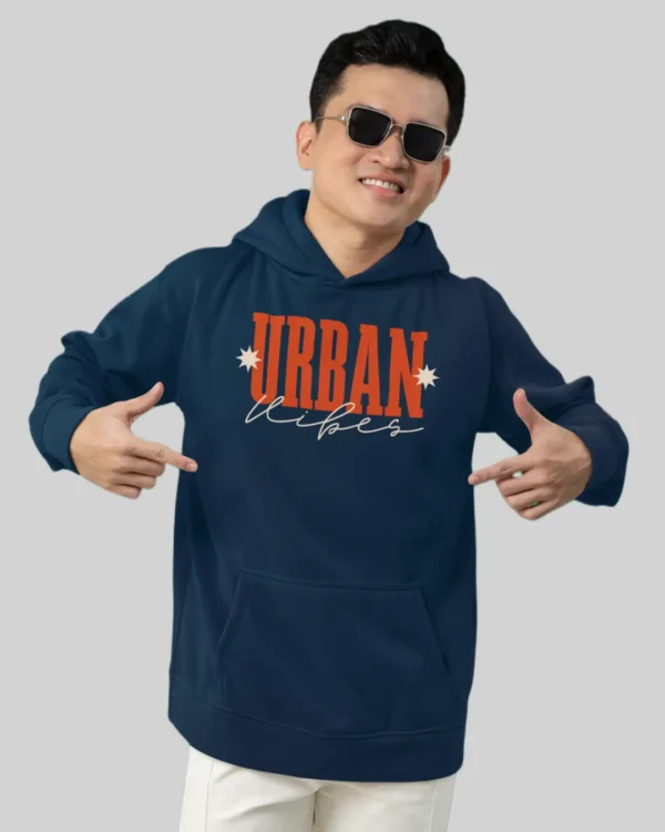 Urban Navy Blue Hoodie boys