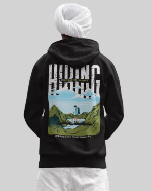 Hiking Black Hoodie