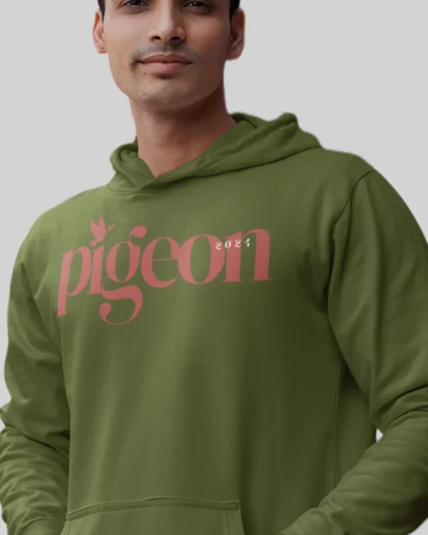 Pigeon Army Green Hoodies