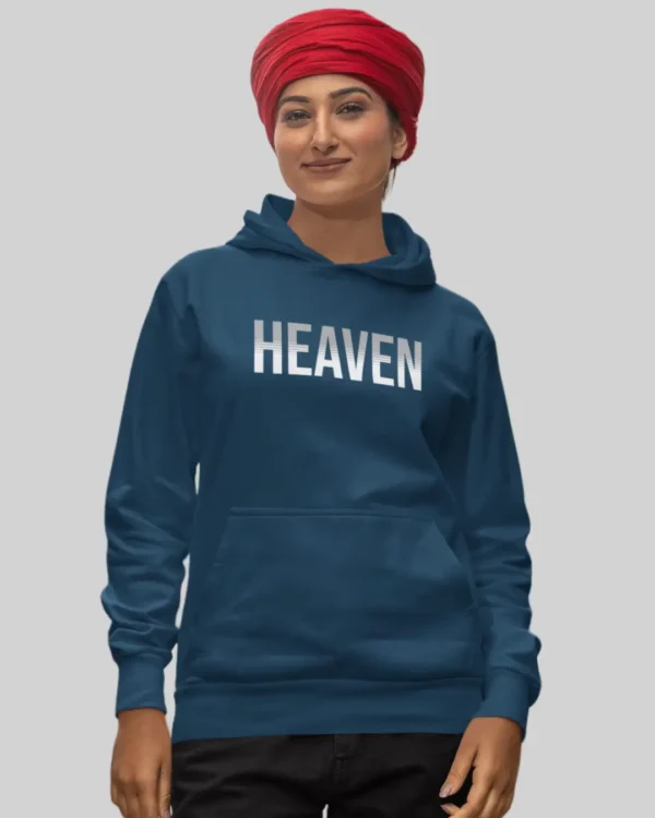 Heaven Navy Blue Hoodie