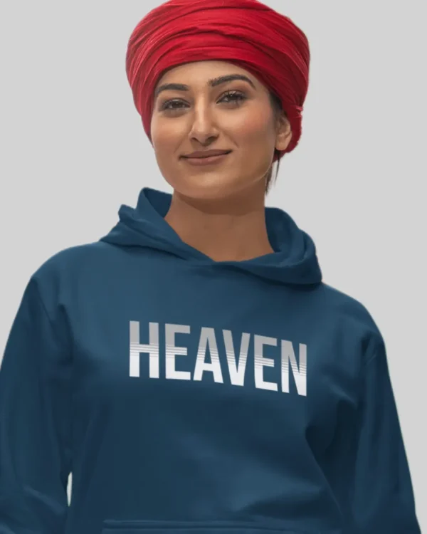 Heaven Navy Blue Hoodie