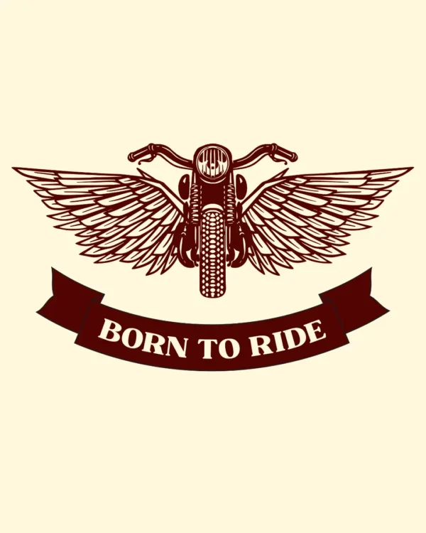 born to ride png